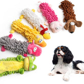 Pet Soft Juguetes sonajero en forma de animal para perros, juego alegre y seguro