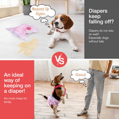 Pet Soft tirantes con ganchos metálicos, reemplazo fácil y seguro