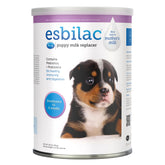 PetAg Esbilac polvo-leche para cachorros, soporte nutricional inicial.