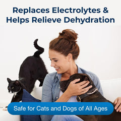 Aplicación fácil de PetAg Pet Pectillin para perros y gatos, cada cuatro horas o mezclado con comida.