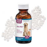 PetAlive Sinu-Rite: tabletas en botella para mascotas, apoyo natural para síntomas nasales.