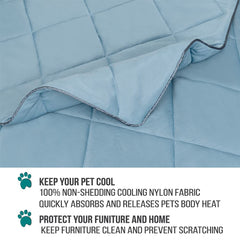 Cobija reversible PetAmi, confort diario para mascotas.