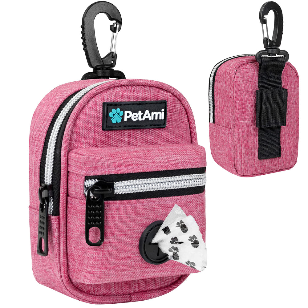 PetAmi distributeur-sacs-crottes-laisse-clip: fixation rapide pour promenades propres et pratiques.