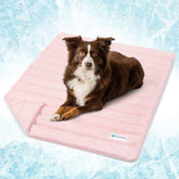 PetAmi manta refrigerante para perro 29x40 rosa, frescura duradera