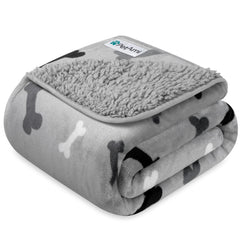 Manta reversible PetAmi con forro sherpa para mayor calidez y confort