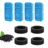 PETCHO filtros 4pack para fuente de gatos, instalación sencilla