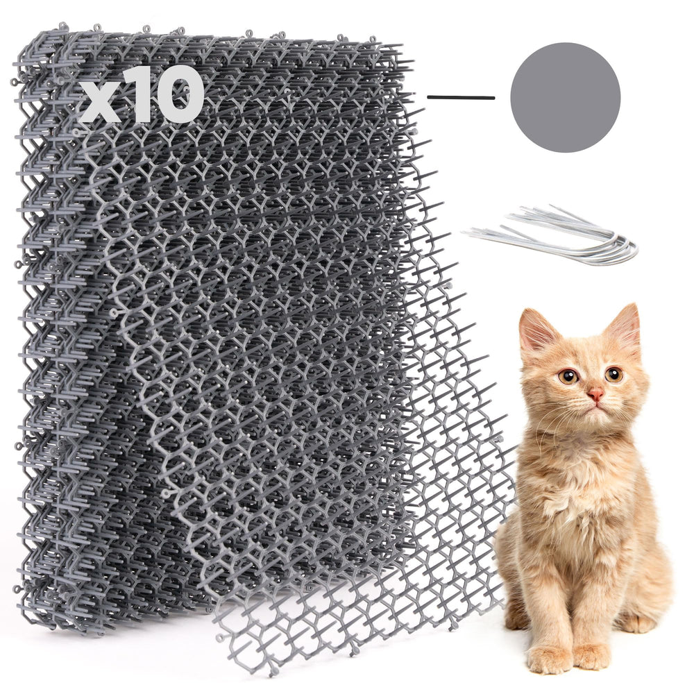Petfolio alfombra scat para gatos con picos de 1 pulgada, ideal para uso interior