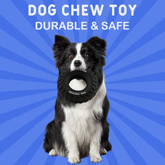 PETFROH rueda-masticable con-texturas-dentales para limpieza suave de dientes.