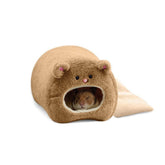 Pethigh cama-hámster cálida para dormir cómodo y seguro.