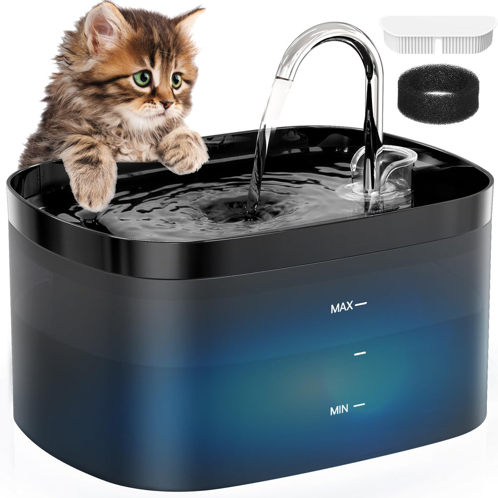 Petilog bebedero para gatos, diseño de grifo que estimula la hidratación.