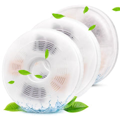 Petilog filtración de 3 capas para bebederos Catit Round, agua más limpia.