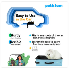 Petisfam diseño ligero y transportable, fácil de llevar en cualquier viaje.