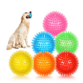 Bola Petizer espinada de 4,5 pulgadas para juego interactivo y masaje suave.