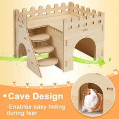 PETKNOWS escaleras interactivas para hámster, favorecen la interacción y el ejercicio.
