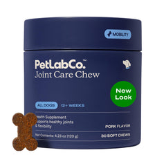 PetLab Co Cuidado Articulaciones Bocadillos Empaque: almacenamiento práctico de las golosinas