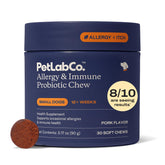 PetLab Co. botella de probióticos diarios para perros, apoyo digestivo.