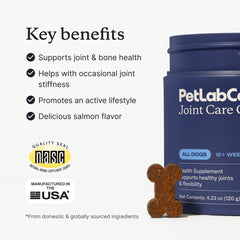 PetLab Co mejillones verdes articulaciones para perros: ayuda general de movilidad