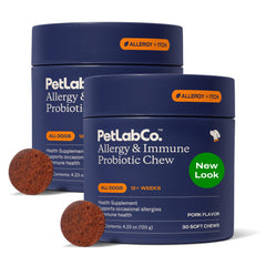 PetLab Co Probioticos para perros, apoyo a alergias estacionales