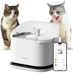 PETLIBRO RFID fuente gatos 101oz: gran capacidad para varios felinos y monitoreo.