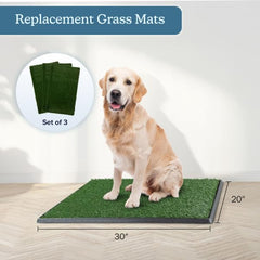 PETMAKER almohadilla de césped artificial lavable, ahorro frente a desechables