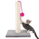 PETMAKER poste rascador para gatos de 17 pulgadas con sisal para estimular juego diario.