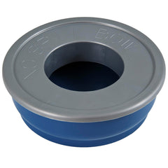 Petmate cuenco sin derrames azul, uso para casa o viaje, mantiene el piso seco.