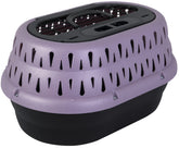 Petmate jaula transporte gatos carga superior 19 pulgadas purpura para viajar cómodo