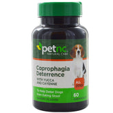 PetNC Natural Care deterrente para ingesta de heces en perros, 60 comprimidos