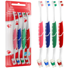 Cepillo de Pets & Pupps para perros y gatos con cerdas suaves para encías sensibles.