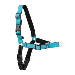 PetSafe Deluxe Easy Walk, vista frontal, guía suave para paseos sin tirones.