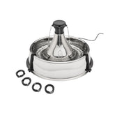 Petsafe Drinkwell 360, fuente para múltiples mascotas con flujo ajustable, beneficio de hidratación personalizada.