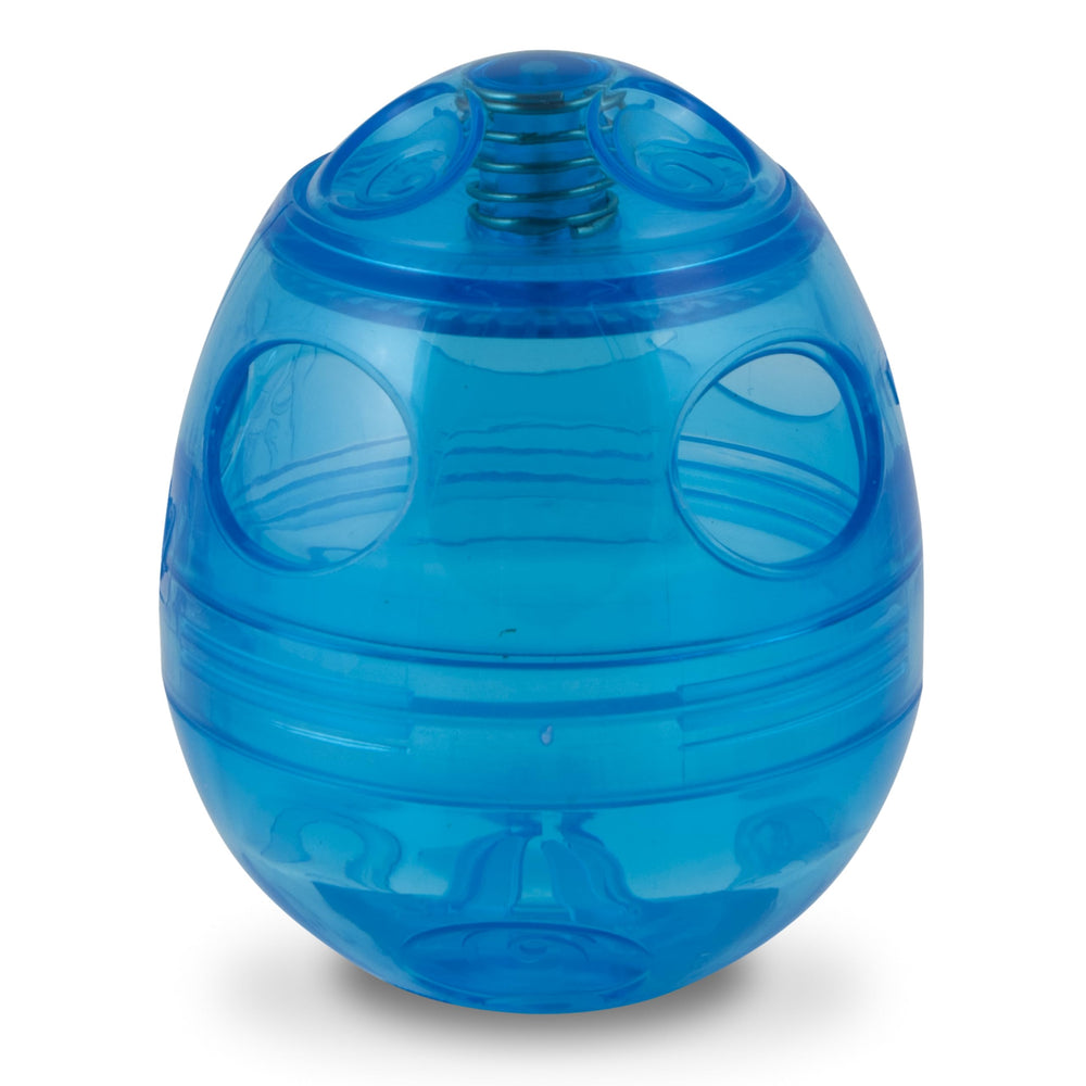 PetSafe FUNkitty Egg-Cersizer dispensador interactivo para gatos que facilita juego durante la comida