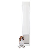 PetSafe puerta-mascota-vidrio-corredera instalada facilita acceso sin taladro.