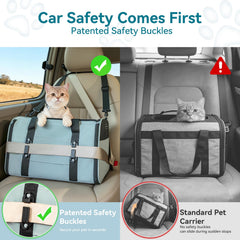 PETSFIT cierres de seguridad patentados, estabilidad en el coche