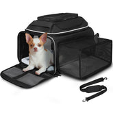 Petskd transportín bajo asiento, ideal para viajar con gatitos y perros pequeños