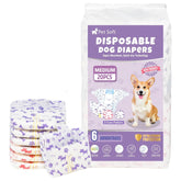 PetSoft panales para perro femenino medio, empaque práctico y cómodo.