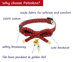 PetSoKoo collar gato campanita añade adorabilidad y localización suave durante el juego.
