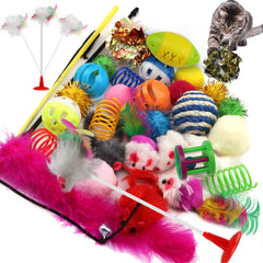 Pietypet bolas con campanas para juego interactivo y estimulación sensorial en gatos.