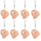 PINVNBY bloque sal Himalaya para conejo, color rosado y minerales esenciales.