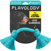Playology Dri-Tech Cuerda para perros medianos, duradera para juego intenso.