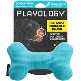 Playology hueso de peluche con sonido, ideal para juego interactivo y mordida segura.