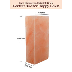 POHS bloques sal rosa Himalaya, ideal para atraer ciervos al corral.