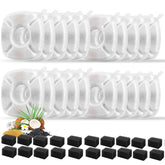 Porens filtros de fuente para gatos, 40 piezas para agua más limpia