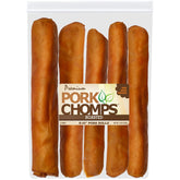 Pork Chomps Piel de Cerdo Asada: empaque con cierre para frescura.