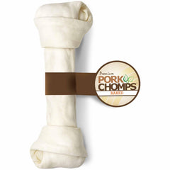 Pork Chomps nudo de piel de cerdo horneada masticable y duradero