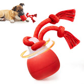 Potaroma bola interactiva para perros con cuerda, ideal para juego activo
