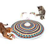 Potaroma juguete gato mariposa giratoria para estimular juego y ejercicio diario.