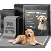 Powools almohadilla para cachorros carboncito 34x28, tamaño ultra grande para entrenamiento y protección de suelos.