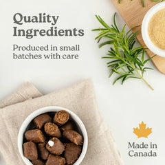 Ingredientes de calidad de Presidio Pill Buddy Naturals, sin maíz, trigo ni soja.