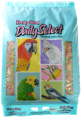 Pretty Bird Daily Select, alimento premium para cacatúas grandes, nutrición equilibrada.